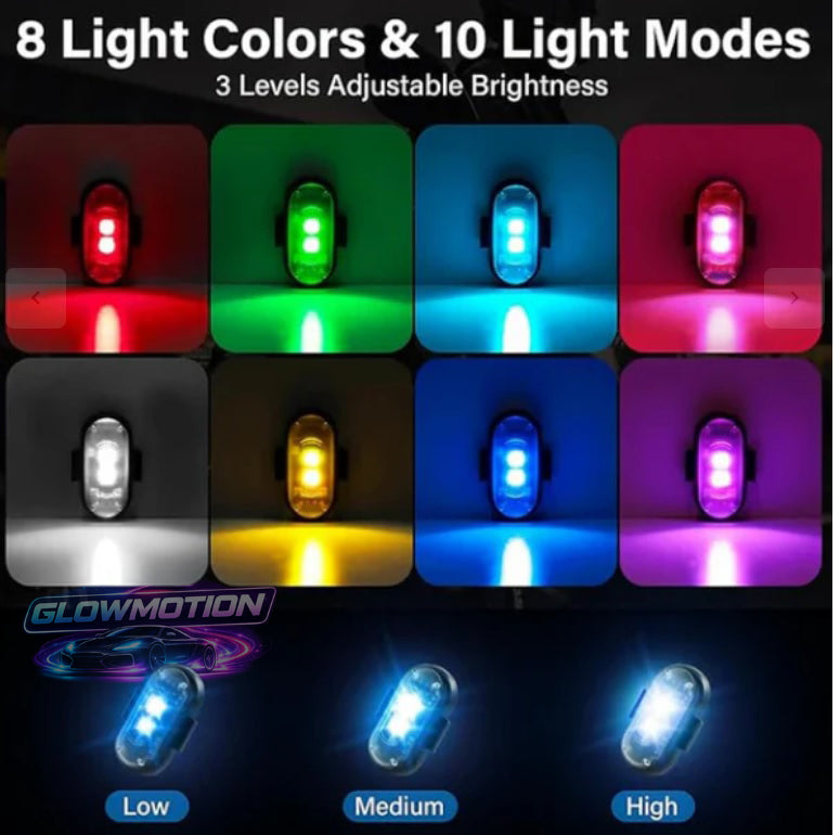 GlowMotion™ Easy Install Auto LED Light Kit