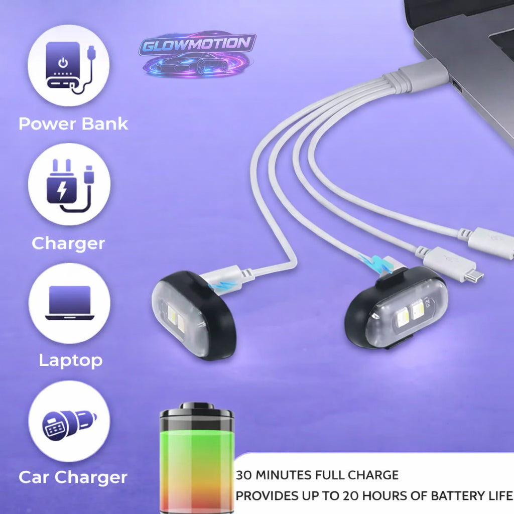 GlowMotion™ Easy Install Auto LED Light Kit