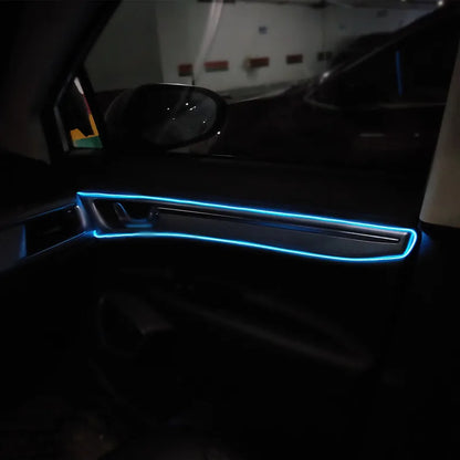 GlowMotion™ Neon EL Interior Light Strip (USB, DIY)