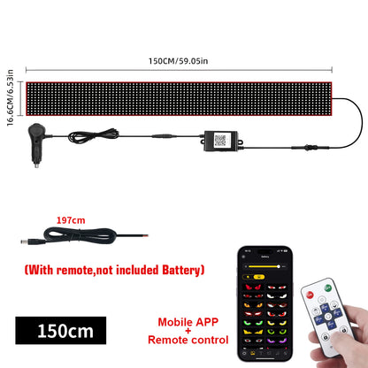 GlowMotion Devil Eye LED Matrix Display (APP Control, 12/24V)