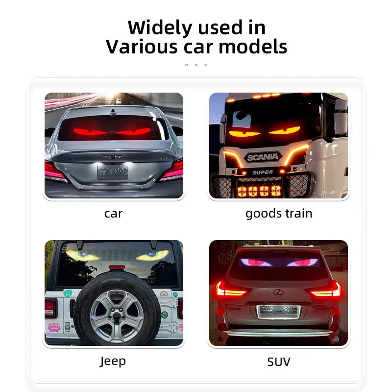 GlowMotion Devil Eye LED Matrix Display (APP Control, 12/24V)