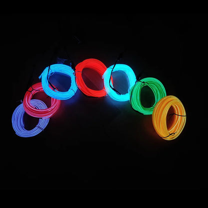 GlowMotion™ Neon EL Interior Light Strip (USB, DIY)