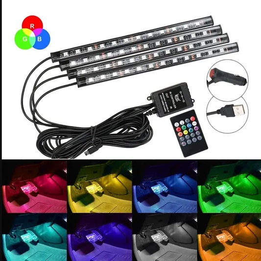 GlowMotion™ RGB Interior Light Kit (8 Colors)
