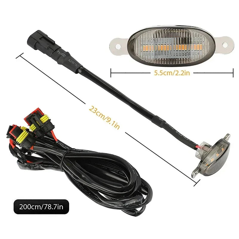 GlowMotion™ LED Grille Light Kit for Trucks & SUVs